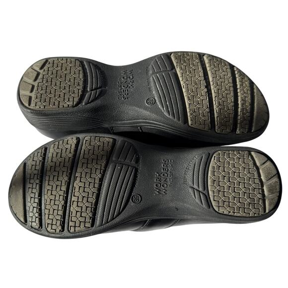 DANSKO Work Wonders 39/8.5-9 Leather Slip Resistant Clogs Comfort Slip-On Shoes - Picture 4 of 7